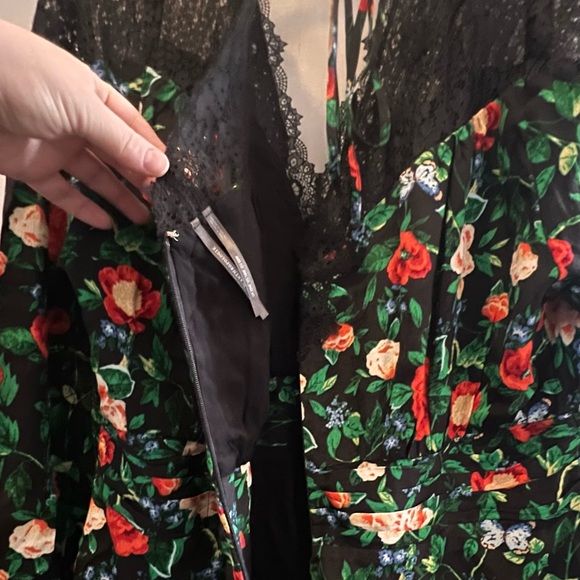 Anthropologie Lacy V-Neck Mini Dress size 18w - Picture 4 of 10